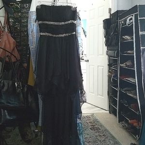 Prom dress, black, sz Small
